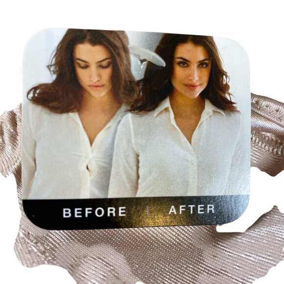 NWT Bali 3562 Satin Tracings Minimizer Bra in Rosewood 38C Item#338J - Picture 3 of 10